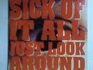 SICK OF IT ALL - JUST LOOK AROUND * LP GREY VINYL * FREE P&P UK * KF 017-1 *
