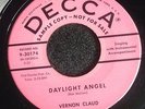 HEAR Fantastic 56 Horton Like Rockabilly Bop VERNON CLAUD Daylight Angel DECCA