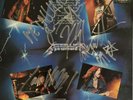 Metallica Ride the Lightning Autographed Cliff Burton Megaforce 1st Pressing