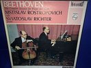 PHILIPS HI-FI STEREO SAL 3453-4 *ROSTROPOVICH /RICHTER* BEETHOVEN CELLO SONATAS*