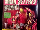 BRIAN SETZER Rockabilly Riot Live From The Planet 3 LP COLOR Vinyl OOP LTD ED