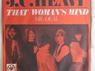 J.C. HEAVY: Mr. Deal / That Woman's Mind 45 (Spain, PS) rare Rock & Pop