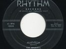 SPINNERS Marvella / My Love.. RHYTHM Incredibly Rare Doo Wop R&B 45 Bay Area