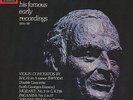 Menuhin famous early recordings 1931-38 Bach Mozart Paganini Bruch etc MINT EMI