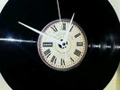 Oasis be here now vinyl record clock