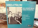 Songs of Poulenc - Rose dercourt et Francis Poulenc - turnabout - TV 4489