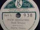 RUTH DRAPER - Three Generations Parts 1/2 Radio Trans. 12
