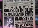 LEONARD BERNSTEIN VINYL rhapsody in blue LP *SEALED* 1981 NmNm NY Am In Paris