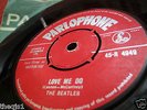 Beatles Love Me Do. Orig 1962 red label 7inch 45 NO MIGB label wording.V/G plus