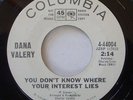 Northern Soul 45 DANA VALERY You Dont Know Where Your Interest Lies COLUMBIA MP3