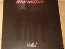 STATUS QUO HELLO UK VERTIGO SPACESHIP LP 1ST PRESS EMBOSSED SLEEVE INNER POSTER