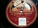 1926 Mark HAMBOURG Russian Piano Debussy La Cathedrale Engloutie Handel Harmo 78