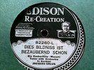 1915 JACQUES URLUS LA JUIVE Recha Als Gott MAGIC FLUTE  EDISON DD PAPER LABEL 78
