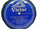 1921 ARTHUR DE GREEF first recording GRIEG Piano Cto A Minor Landon Ronald 78