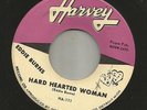 NEW BREED BLUES ROCKER- EDDIE BURNS - HARD HEARTED WOMAN -HEAR BOTH-1962 HARVEY