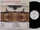 THELONIOUS MONK Criss-Cross COLUMBIA LP VG++ wlp mono 2-eye