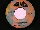 RAY BARRETTO Latin Soul 45rpm Mercy Mercy Baby b/w Soul Drummers LISTEN