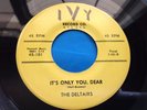 Original NYC 1957 Doo Wop 45 : The Deltairs   It's Only You, Dear   Ivy 101