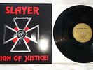 Slayer - Reign of Justice  Vinyl 1st Press    Kreator Death
