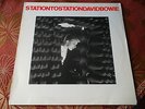 DAVID BOWIE STATION TO STATION LP MADE IN GERMANY INNER SLEEVE BLACK LABELS