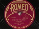 78 RPM -- The Home Towners / The Clevelanders, Romeo 1242, E- Jazz