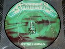 Metallica 'Ride The Lightning' LTD Green Pic LP Picture Disc Vinyl Record Rare