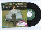 CLAUDE FRANCOIS. disque dédicacé OLYMPIA.