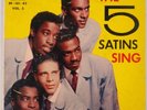 THE 5 SATINS: Sing USA EP-101 Vol 2 Doo Wop SUPER VG+ Uber Rare HEAR