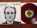 Rare John Lennon Mind Games Japan Red Vinyl The Beatles Plastic Ono Band Imagine