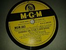 MARILYN MONROE :  DIAMONDS ARE A GIRL'S BEST FRIEND  /  BYE BYE BABY.  UK 78rpm