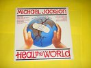 MAXI 33T  //  MICHAEL JACKSON  HEAL THE WORLD  //  ROCK WITH YOU  //