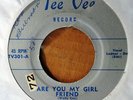 MORRY WILLIAMS & THE KIDS - ARE U MY GIRL FRIEND b/w LOUISE - TEE VEE 45 - 1958