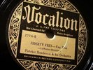 Gold Vocalion 2710 Fletcher Henderson Orchestra-red hot Fidgety Feet/Sensation