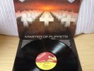 METALLICA Original Vinyl Album MASTER OF PUPPETS 1986 UK Press Thrash Metal