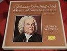 SZERYNG Bach: Sonatas & partitas for Solo Violin DGG Orig 1st Germany 3LP Tulips