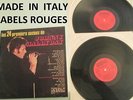 JOHNNY HALLYDAY LES 24 PREMIERS SUCCES LABEL ROUGES CETRA ITALIEN ITALIE ITALY
