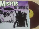 Misfits Walk Among Us Rare Deep Red Maroon Colored Vinyl LP Euro 1982 As New