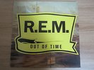 REM - OUT OF TIME Vinyl LP 1991 INSERT