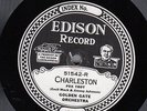 242p-b. Edison DD 51542 - Charleston (Golden Gate Or.) & Mamie (Frank Silver Or)