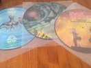 Iron Maiden picture disc bundle - 3 Picture Discs Clear sleeves - EX