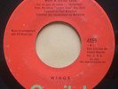 WINGS PAUL MCCARTNEY BEATLES with a little luck RARE 45 GUATEMALA PRESS 1978