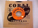 BUDDY HOLLY - PEGGY SUE & EVERYDAY - VG+ 45 RPM CORAL 61885 RECORD & SLEEVE 1957