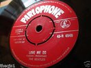 Beatles Love Me Do.Orig 1962 red label 7inch 45  very clean copy v/g plus con