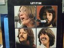 PCS 7096  THE BEATLES    LET IT BE    RED APPLE ON THE BACK OF SLEEVE