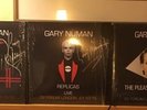 Gary Numan SIGNED Telekon, Pleasure Principal, Replicas Picture Disc Vinyl Lp,s