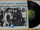 ELEPHANTS MEMORY Power Boogie RARE Sweden Apple 45. JOHN LENNON Beatles YOKO ONO