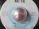 DETROIT SOUL R&B GINO WASHINGTON Gino is a coward RIC-TIC LISTEN