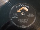 ROCK & ROLL- ELVIS PRESLEY- RCA VICTOR 78 RPM- MY BABY LEFT ME/ I WANT YOU- HEAR