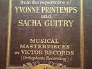 1930 CREATOR Rec' SACHA GUITRY YVONNE PRINTEMPS Album C-8 SELECTIONS REPERTOIRE