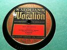 1923 ELENA GERHARDT VOCALION Ivor Newton Piano SChubert Der Erlkoenig  78